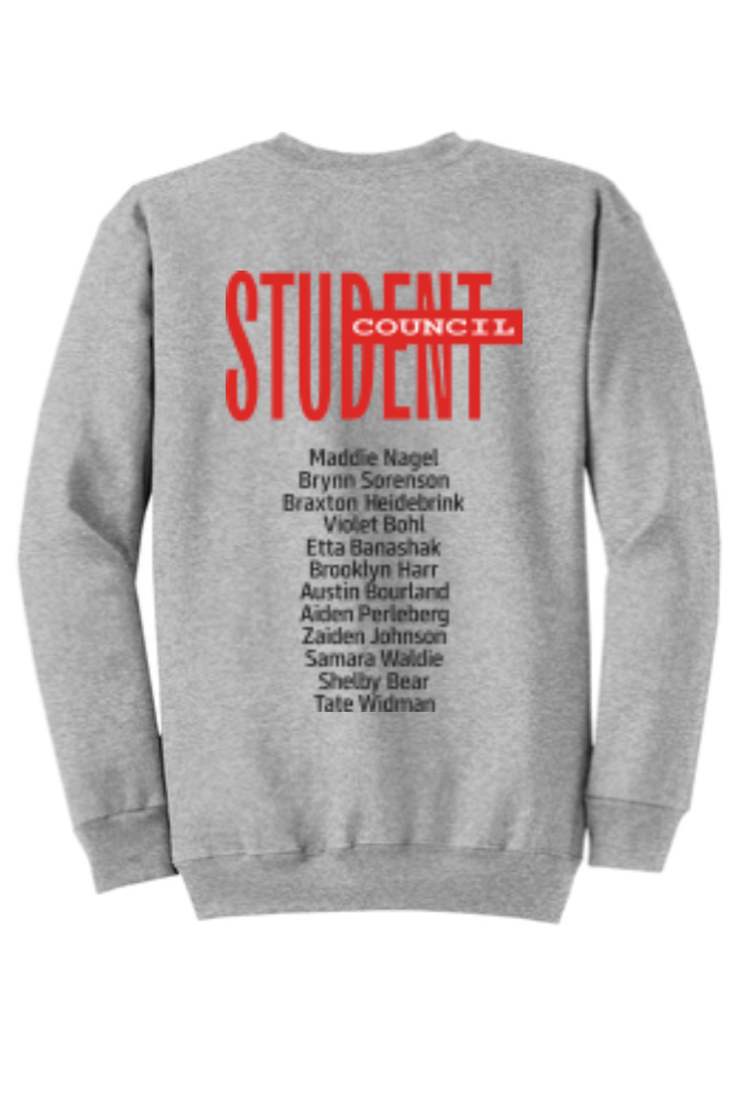 Athletic Hthr - back