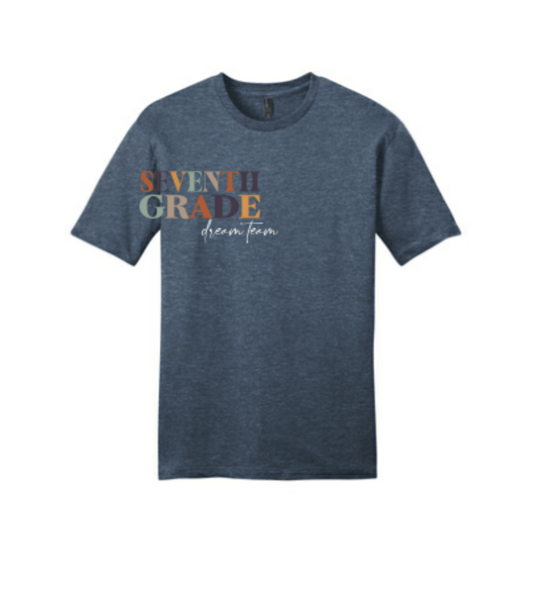 Heathered Navy - front