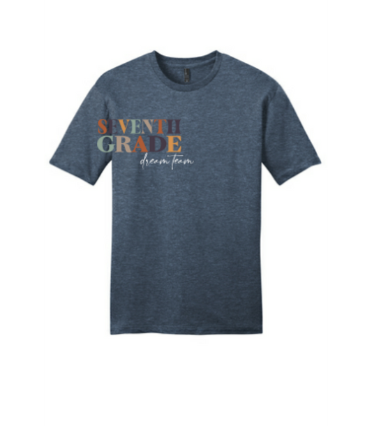 Heathered Navy - front