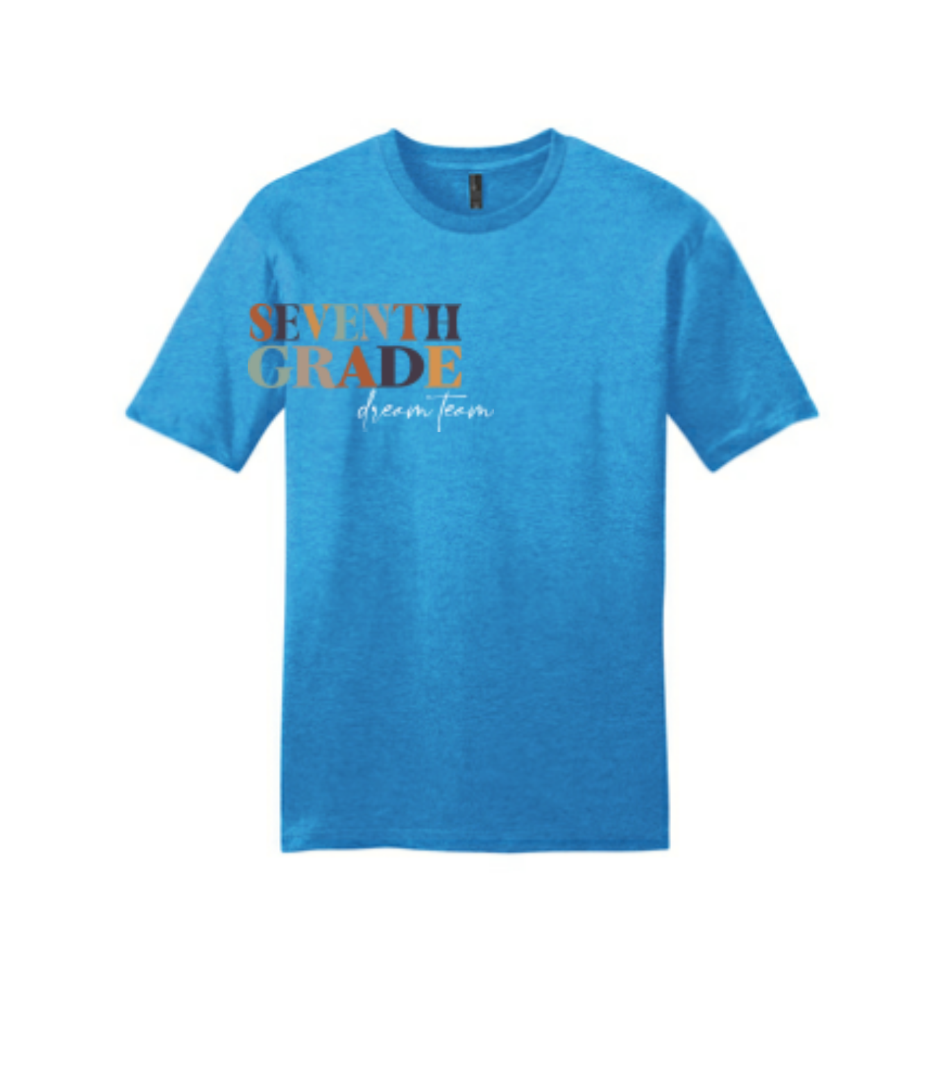 Heatherd Bright Turquoise - front