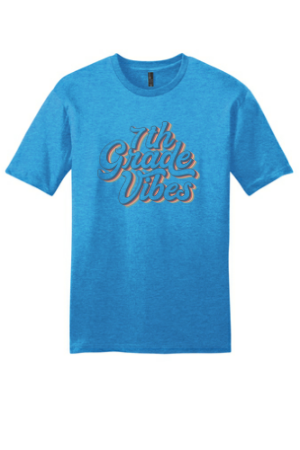Heatherd Bright Turquoise - front