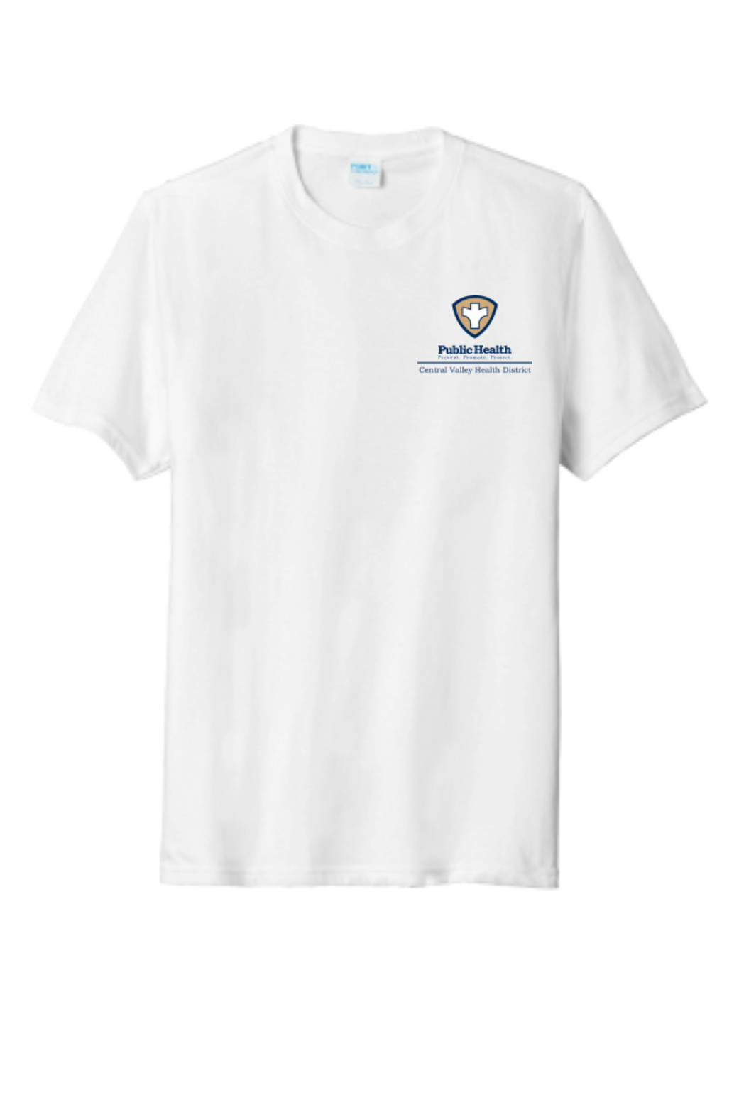 White - front