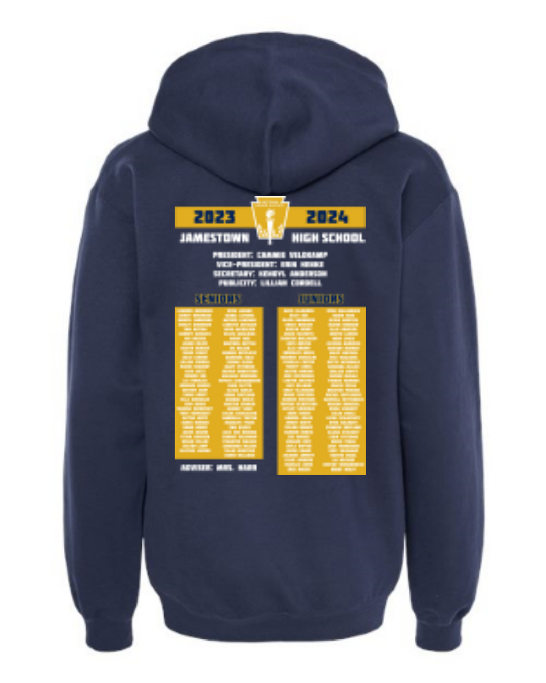 Navy - back