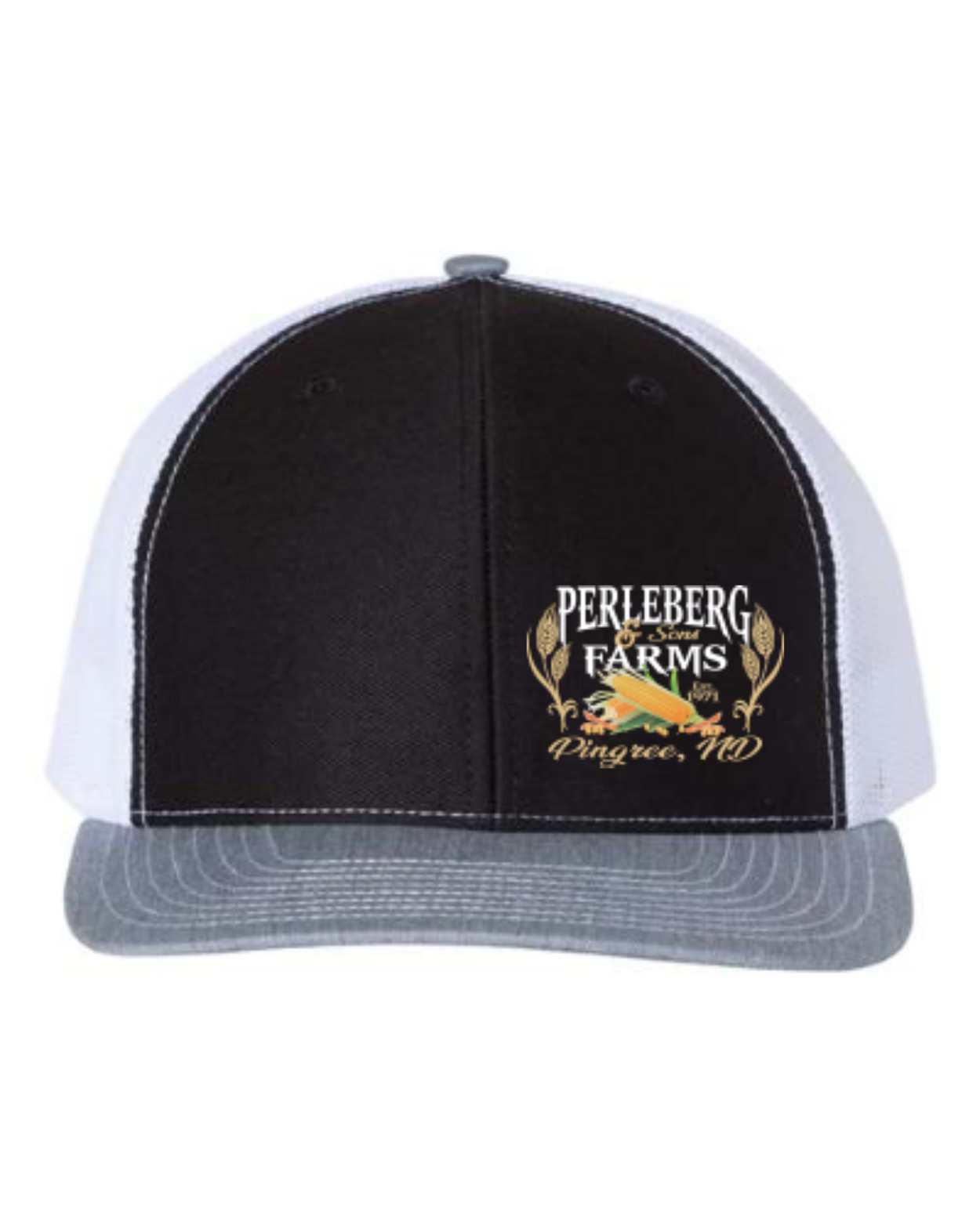 Black White Heather Grey - front