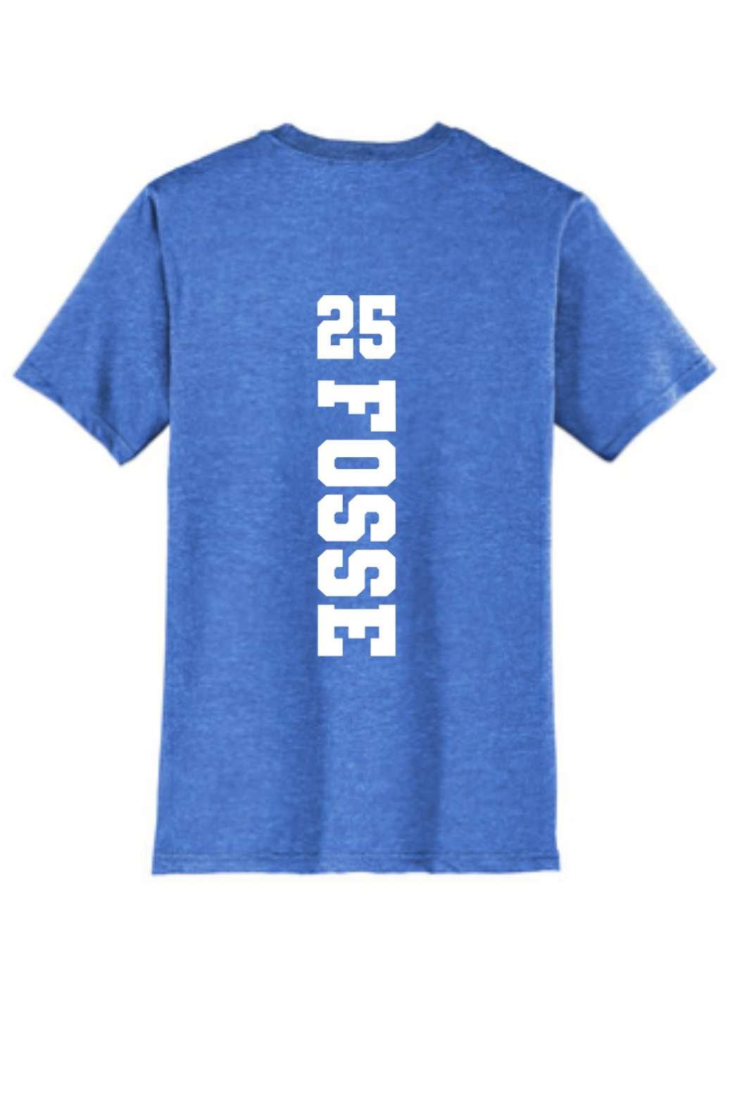 Heathered Royal - back