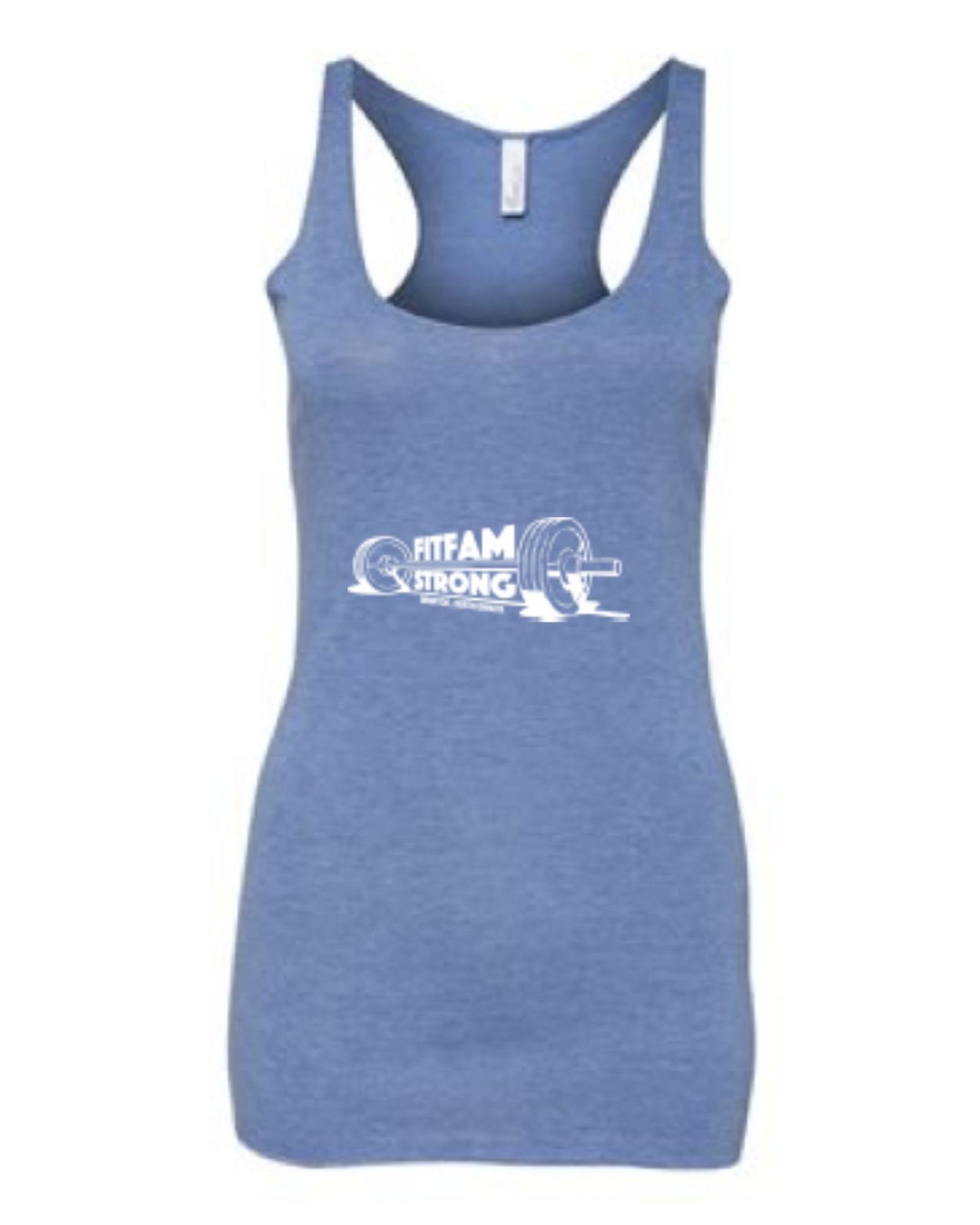 Blue Triblend - front