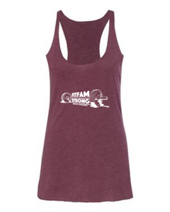 Maroon Triblend - front