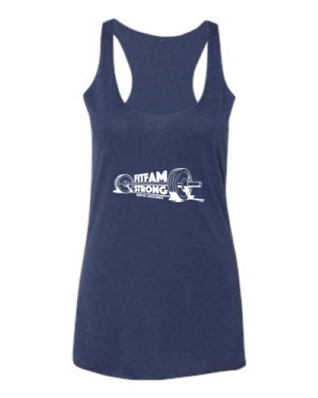 Navy Triblend - front