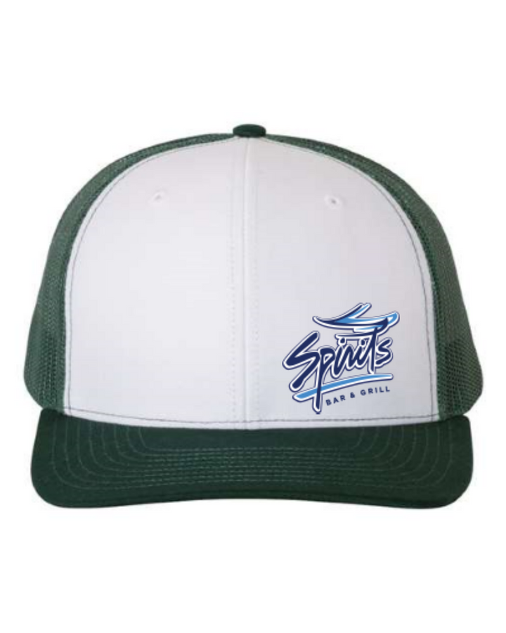 White Dark Green - front