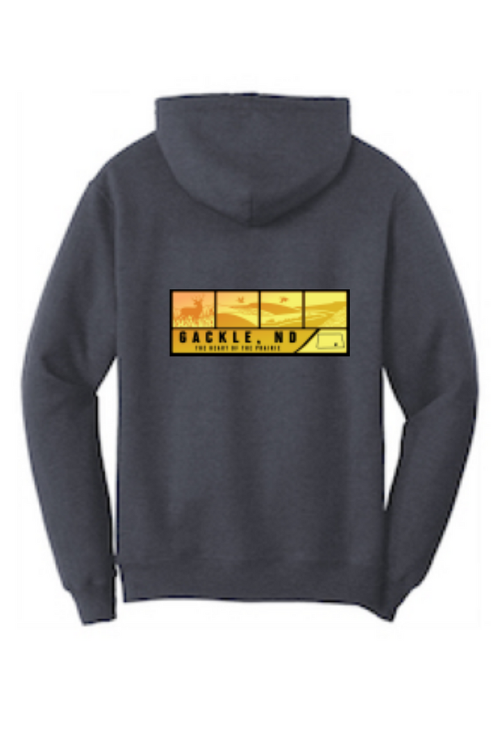 Heather Navy - back