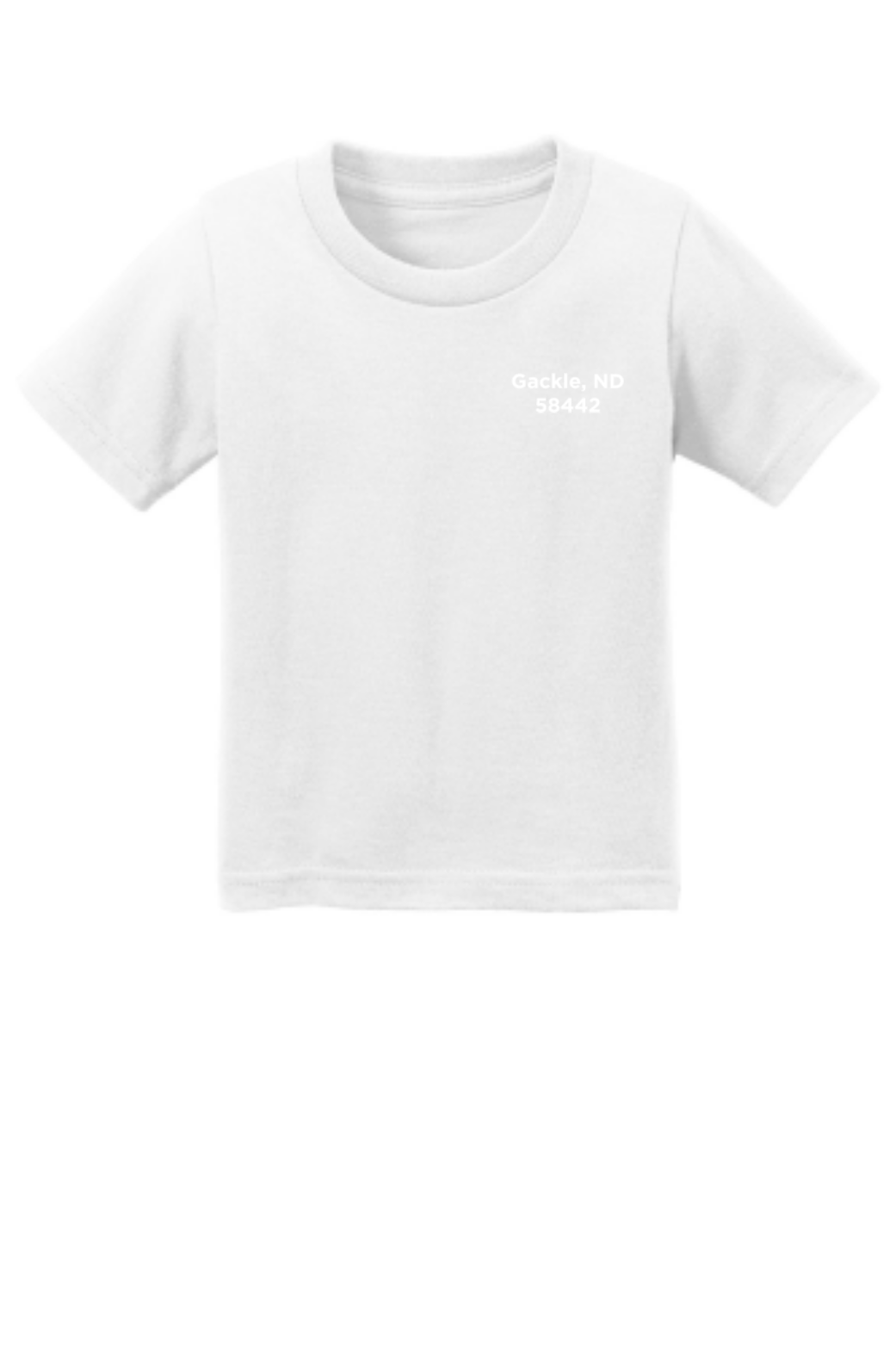 White - front