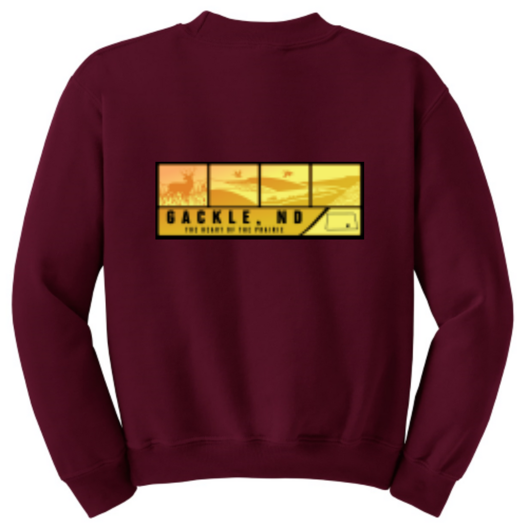 Maroon - back