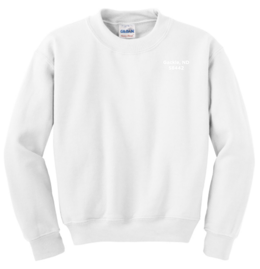 White - front