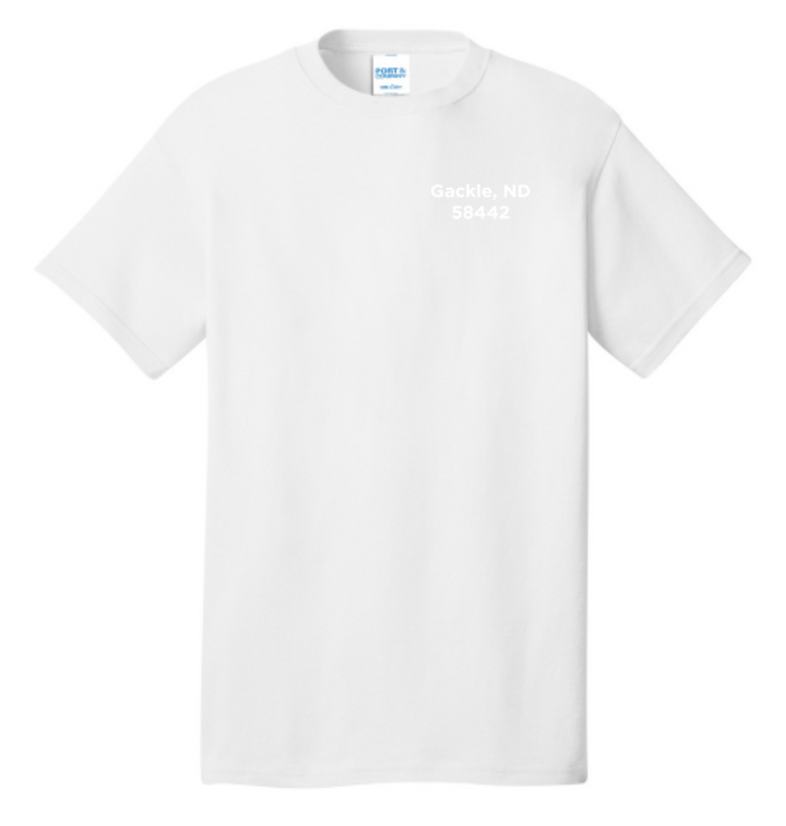 White - front