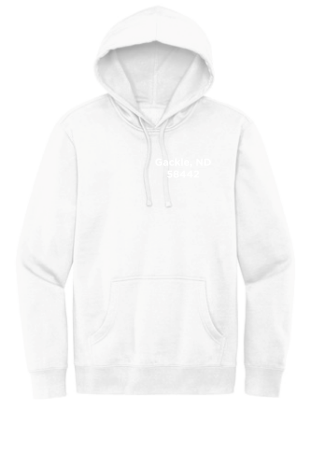White - front