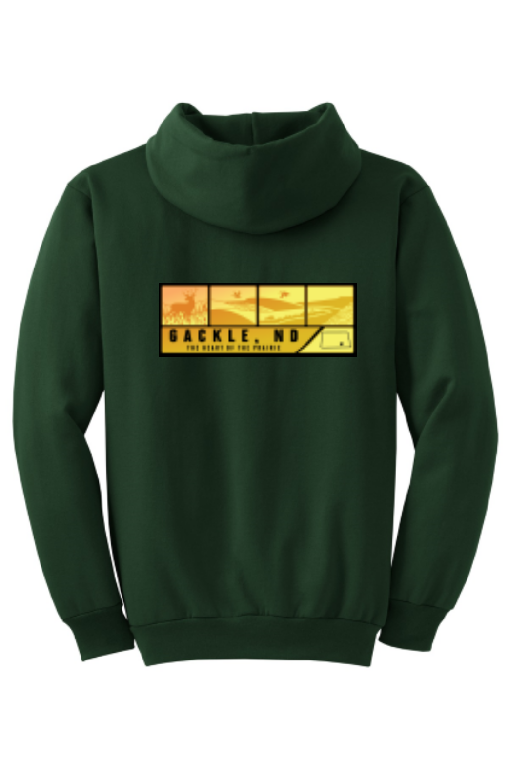 Dark Green - back
