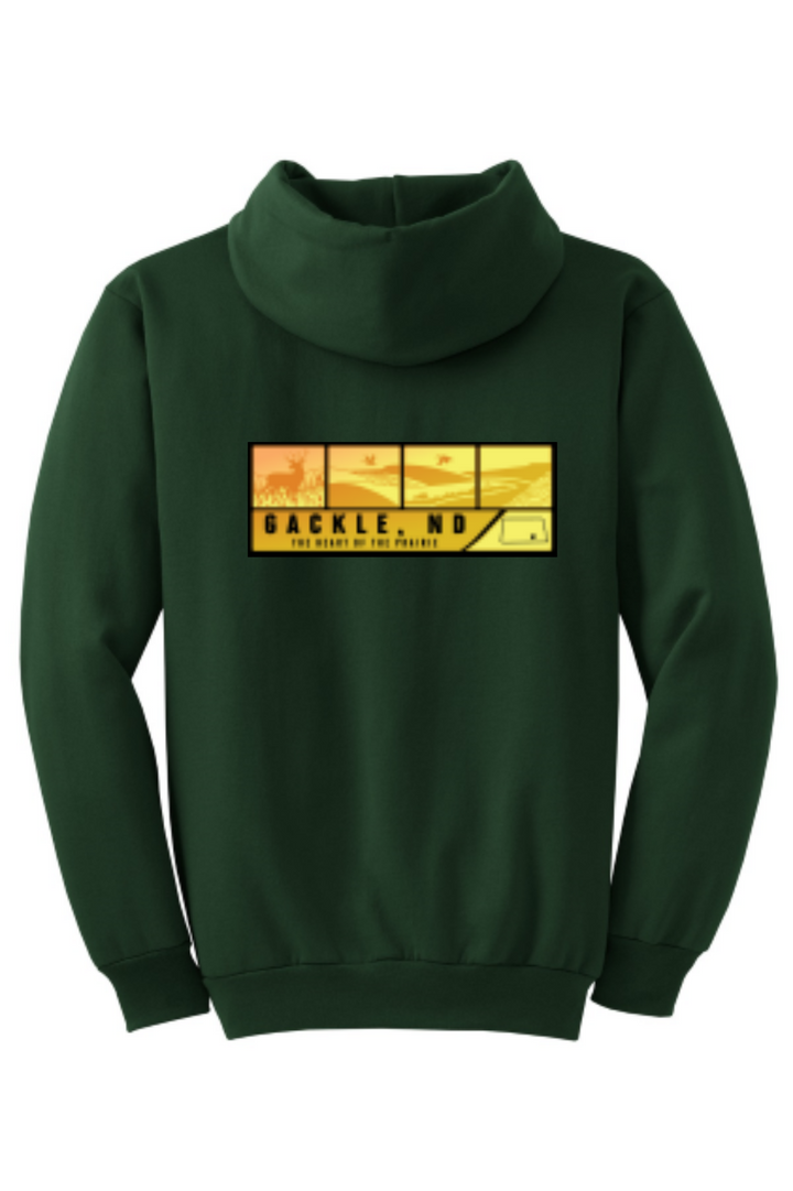 Dark Green - back