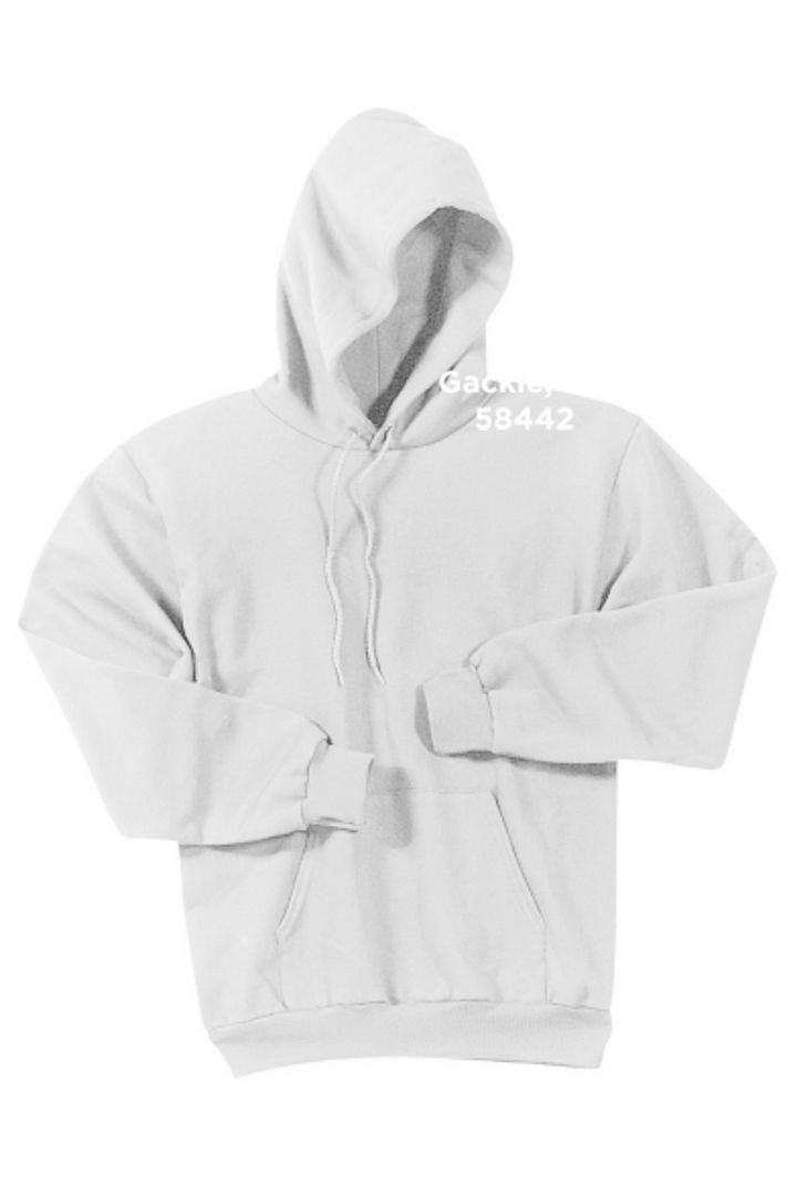 White - front