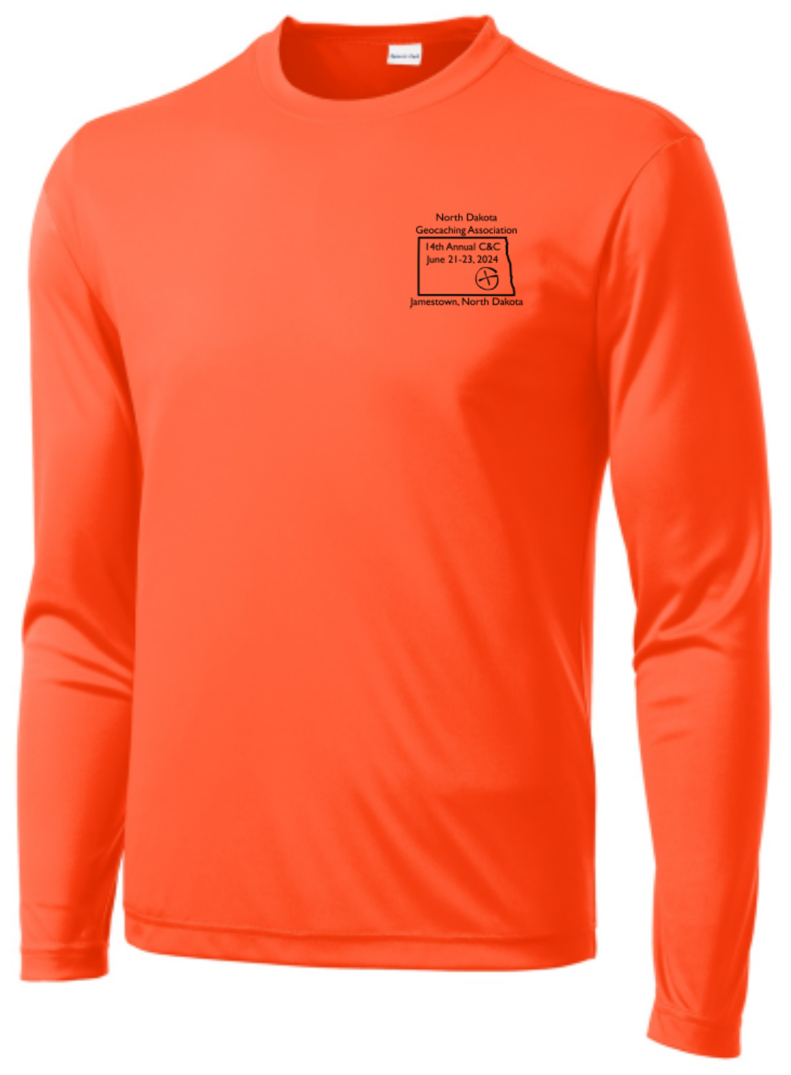 Neon Orange - front