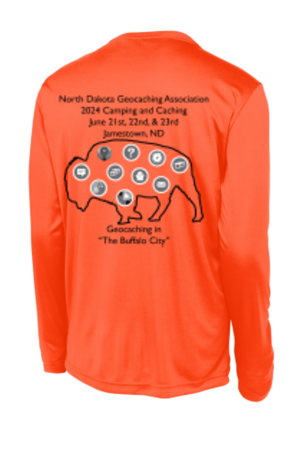 Neon Orange - back