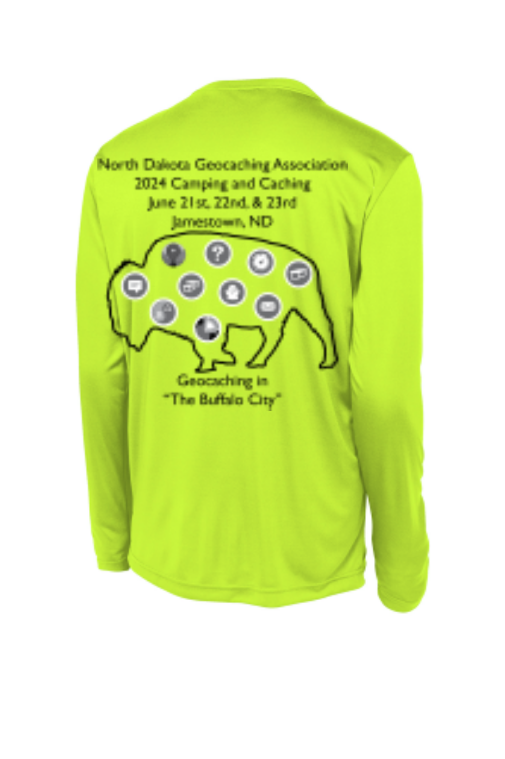 Neon Yellow - back
