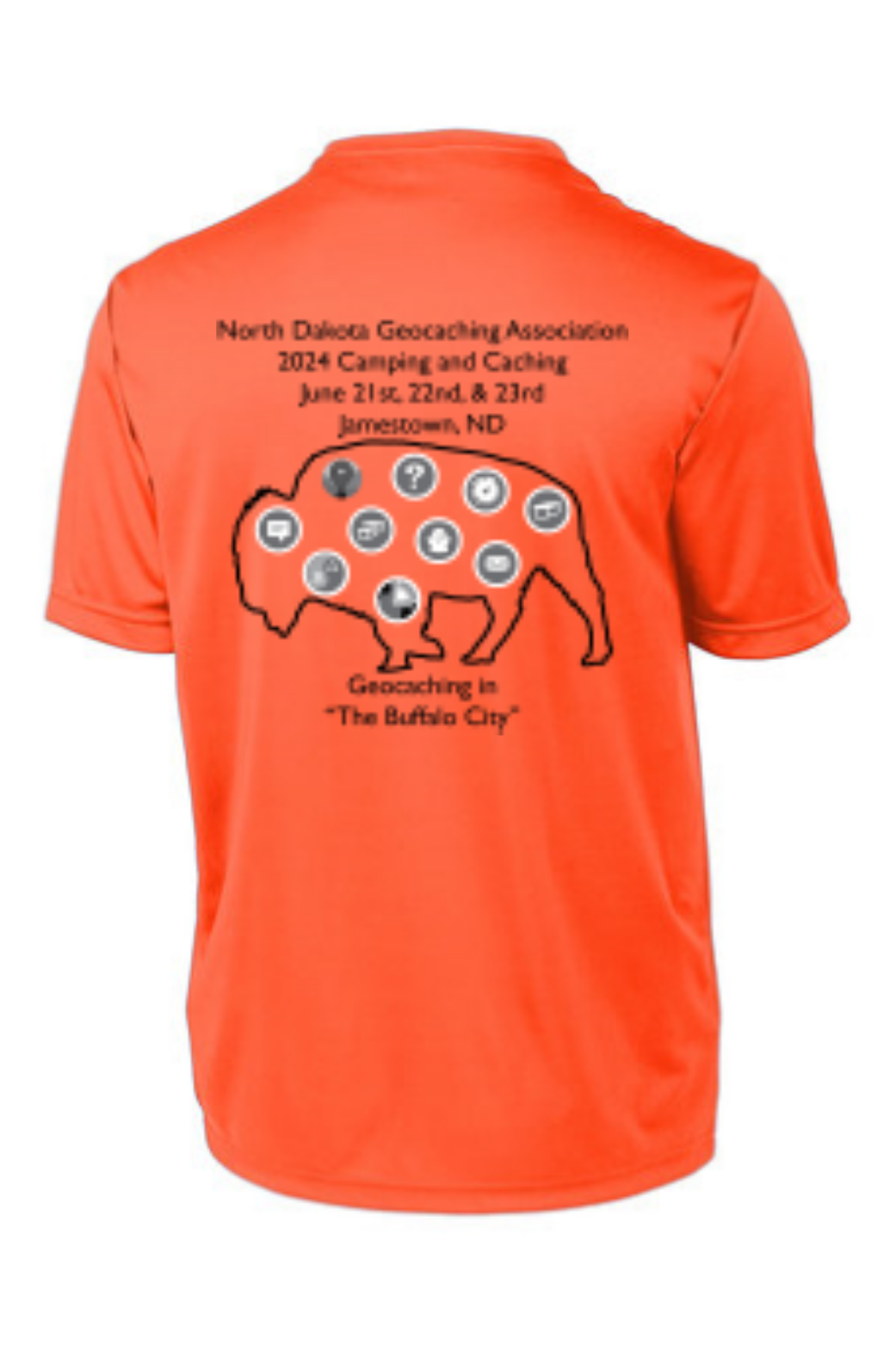 Neon Orange - back