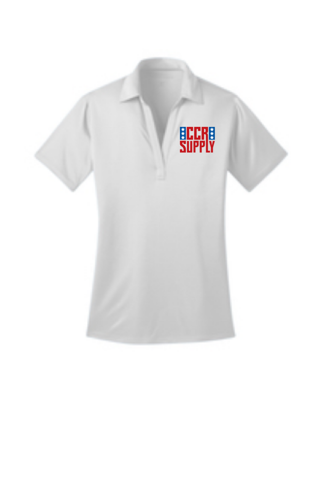 White - front