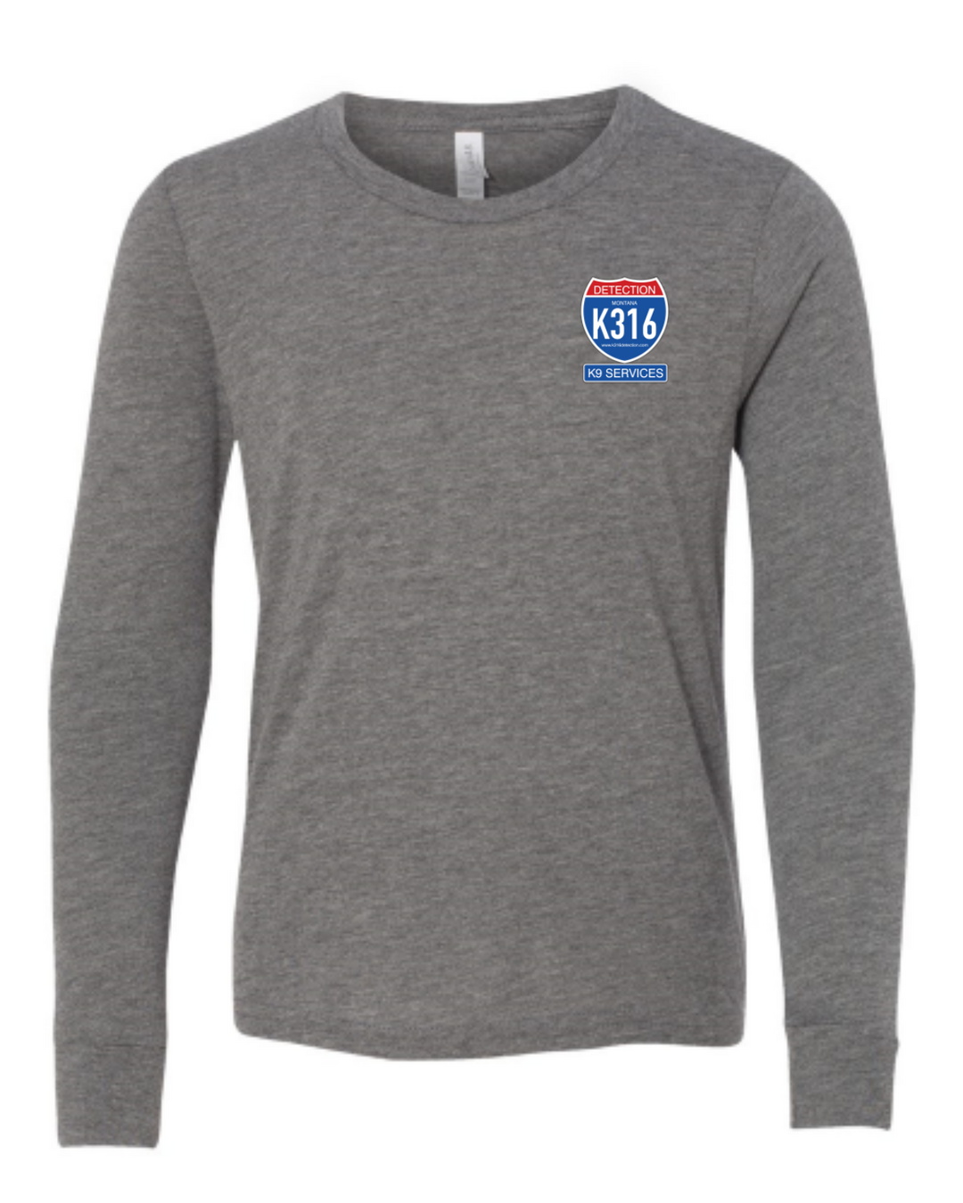 Grey Triblend - front