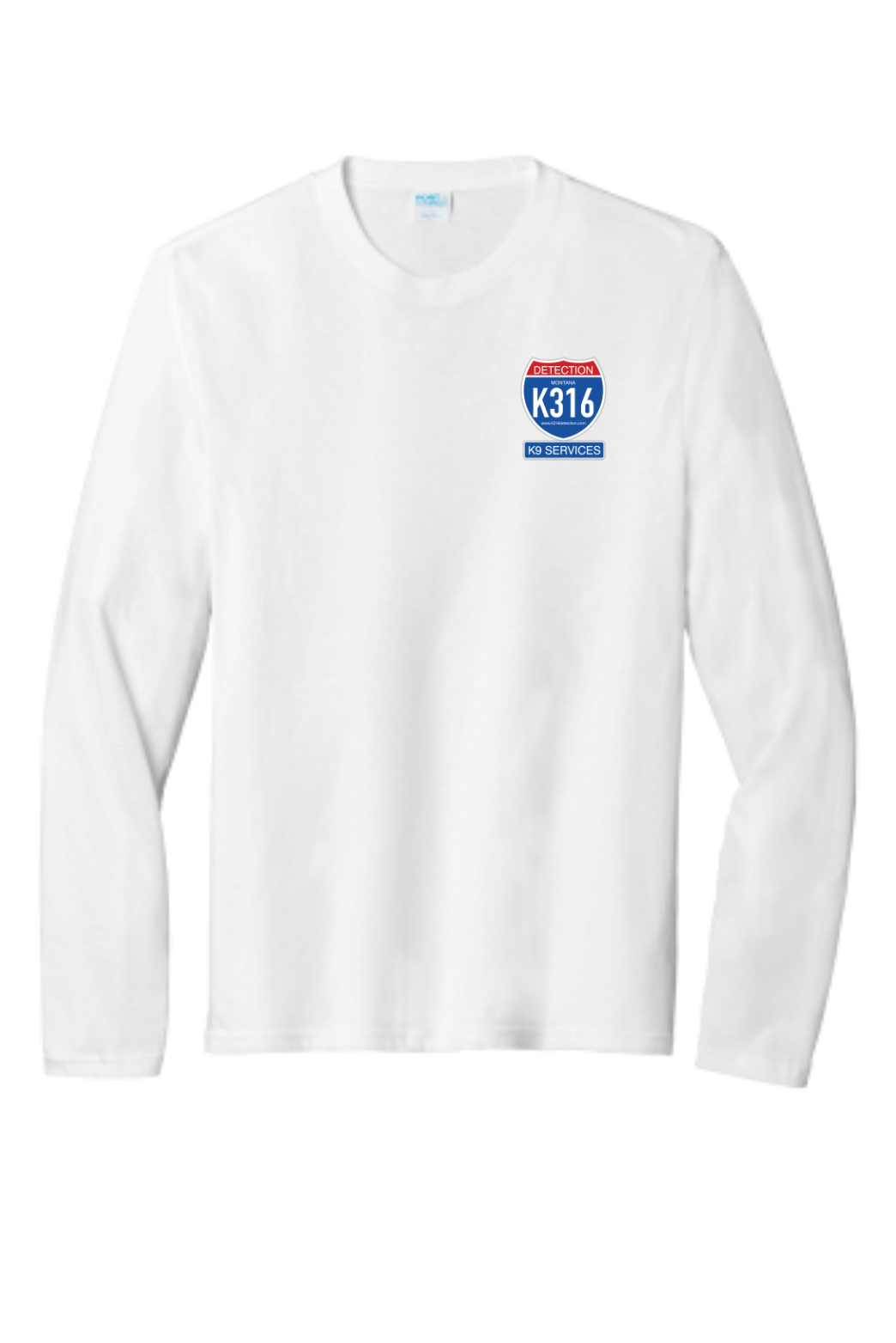 White - front