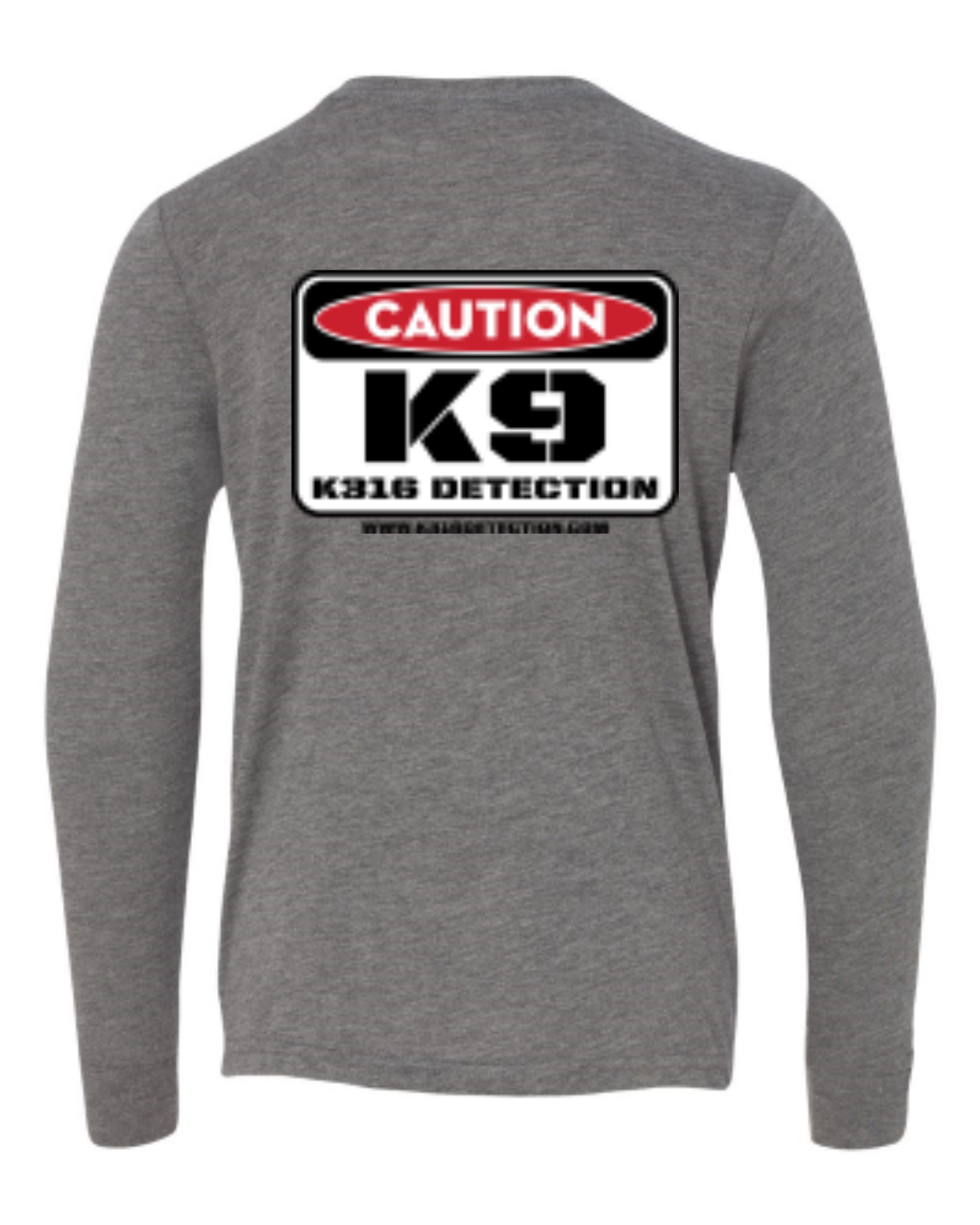 Grey Triblend - back