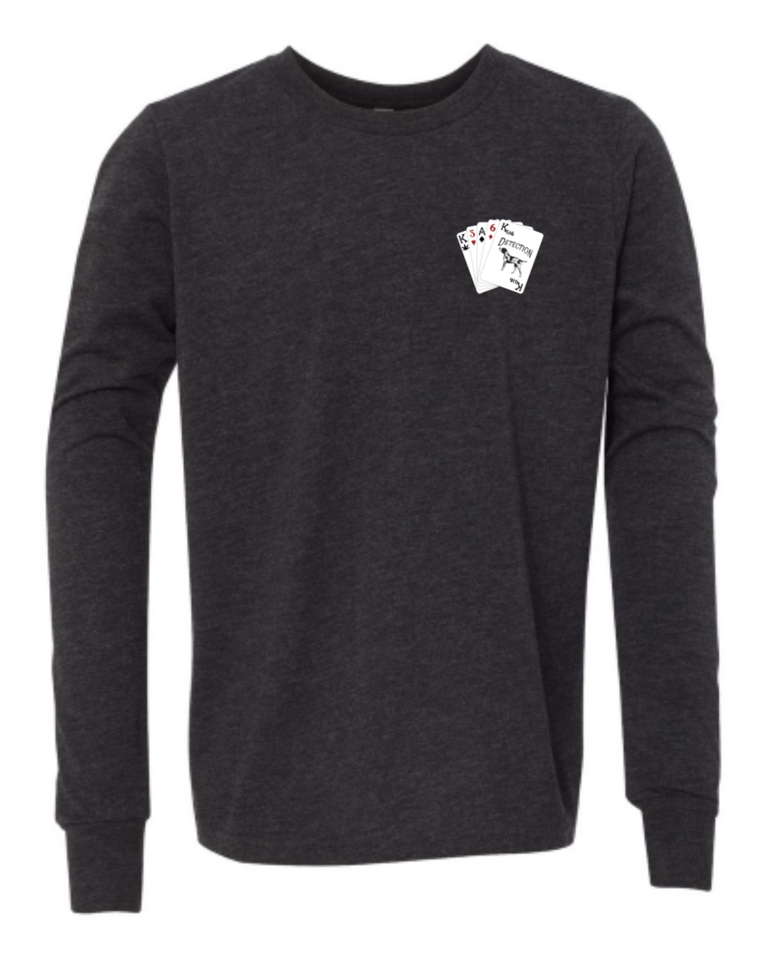 Charcoal-Black Triblend - front