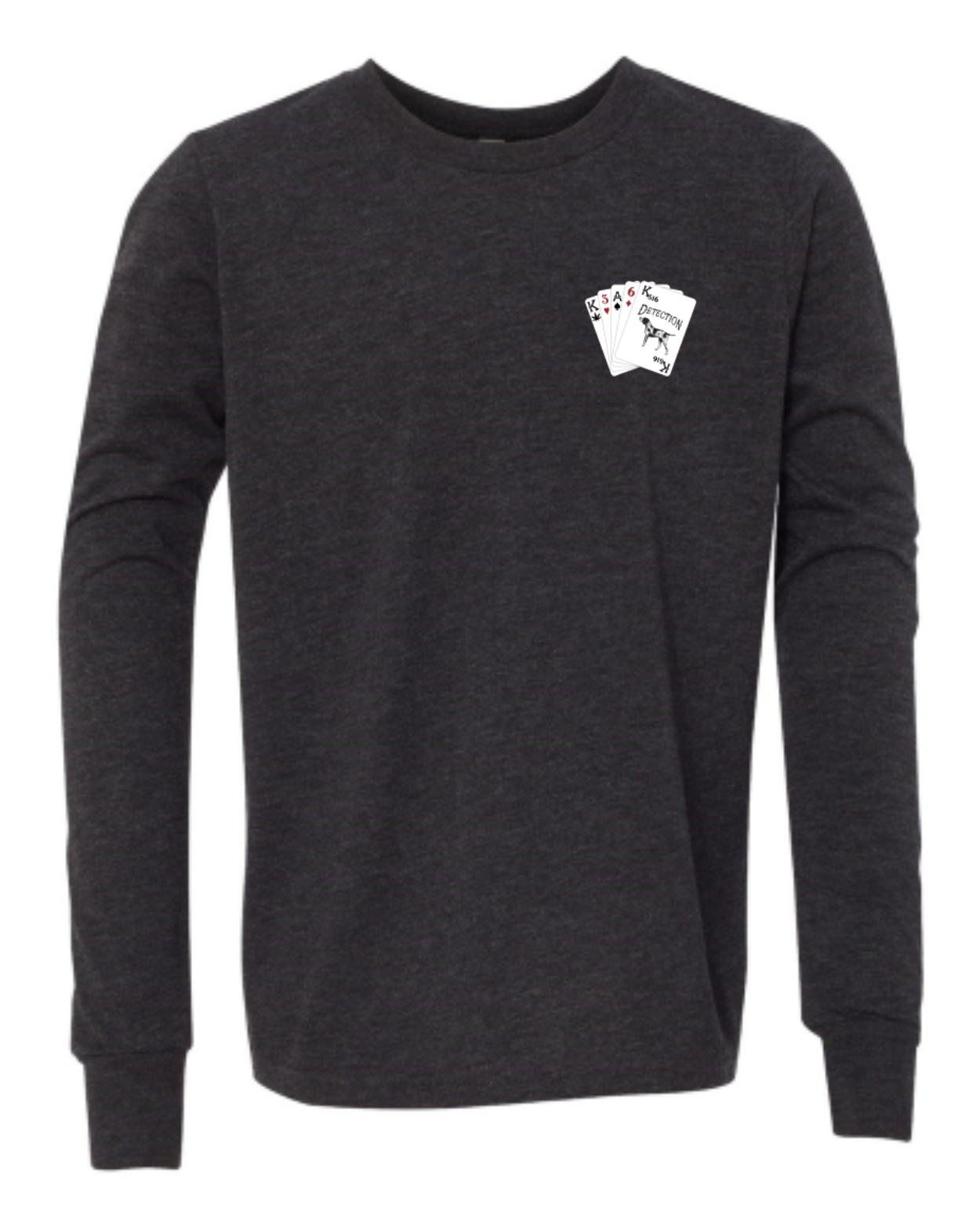 Charcoal-Black Triblend - front