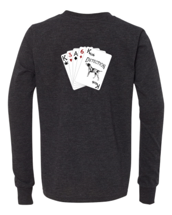 Charcoal-Black Triblend - back