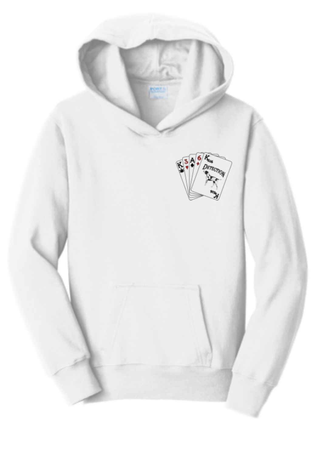 White - front