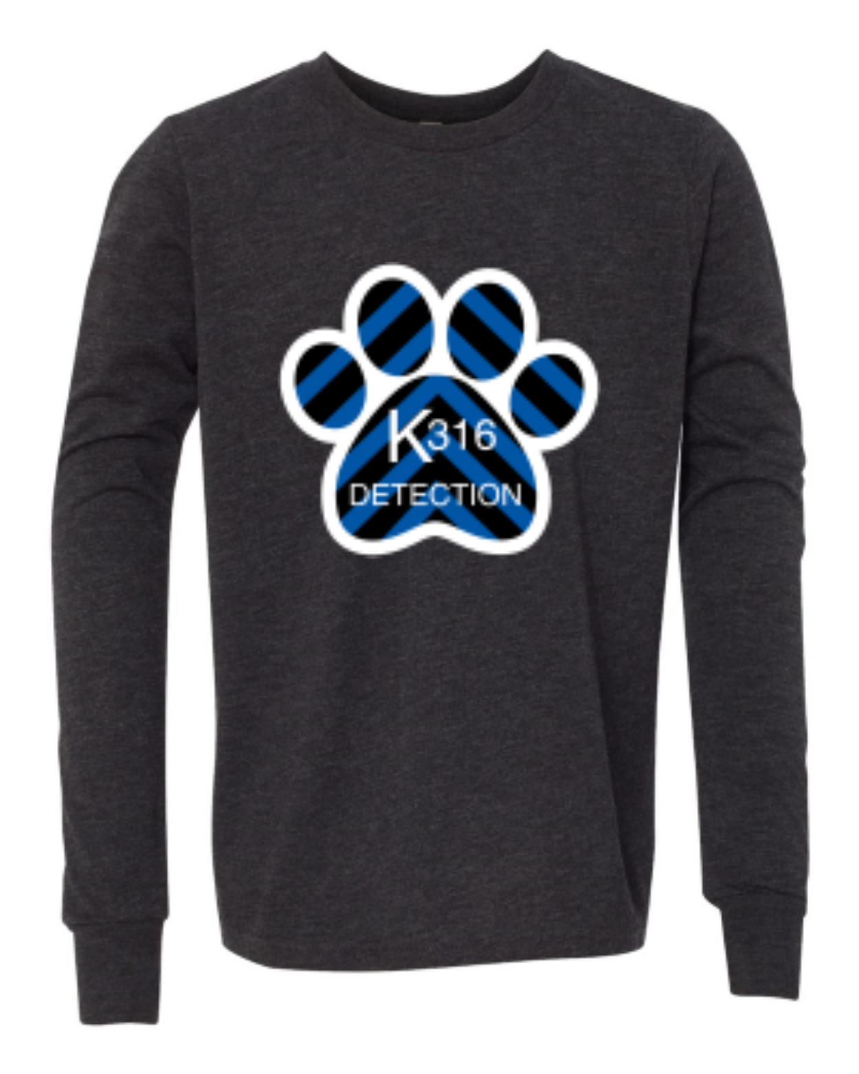 Charcoal-Black Triblend - front