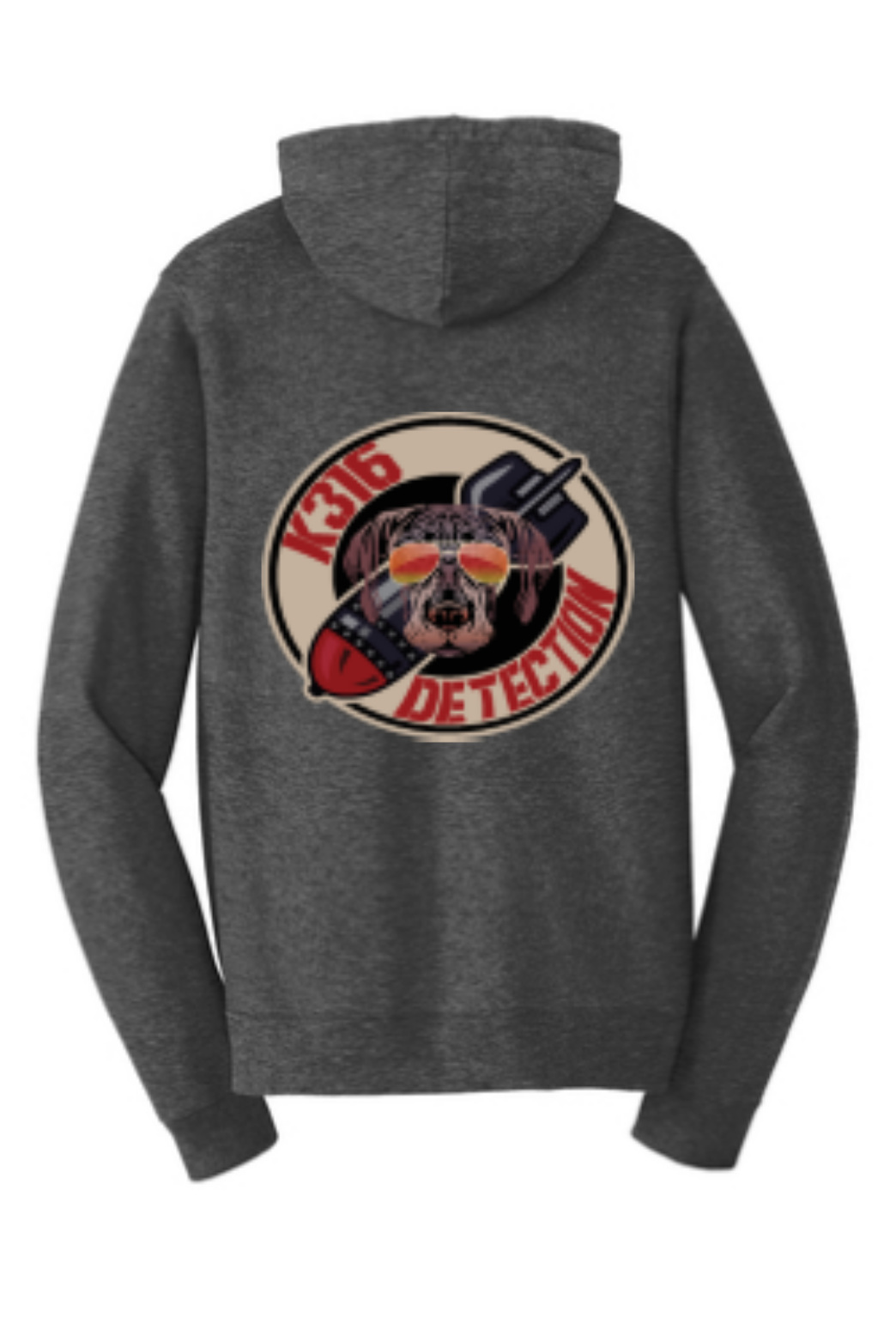 Dark Hthr Grey - back