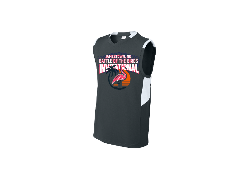 Sport-Tek Youth Club Sleeveless V-Neck YST441