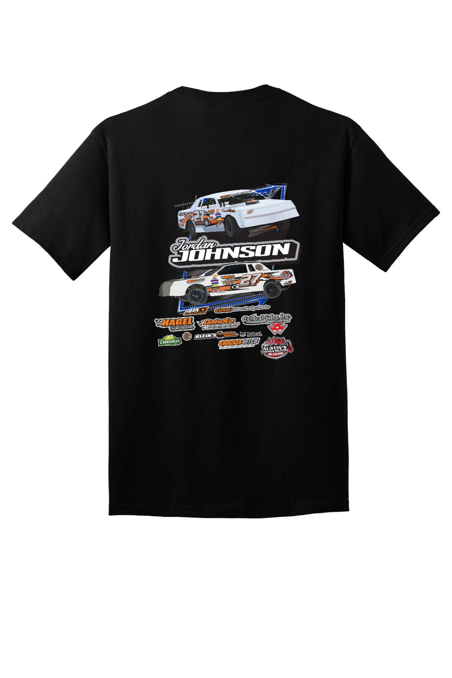 Back Design - Jet Black