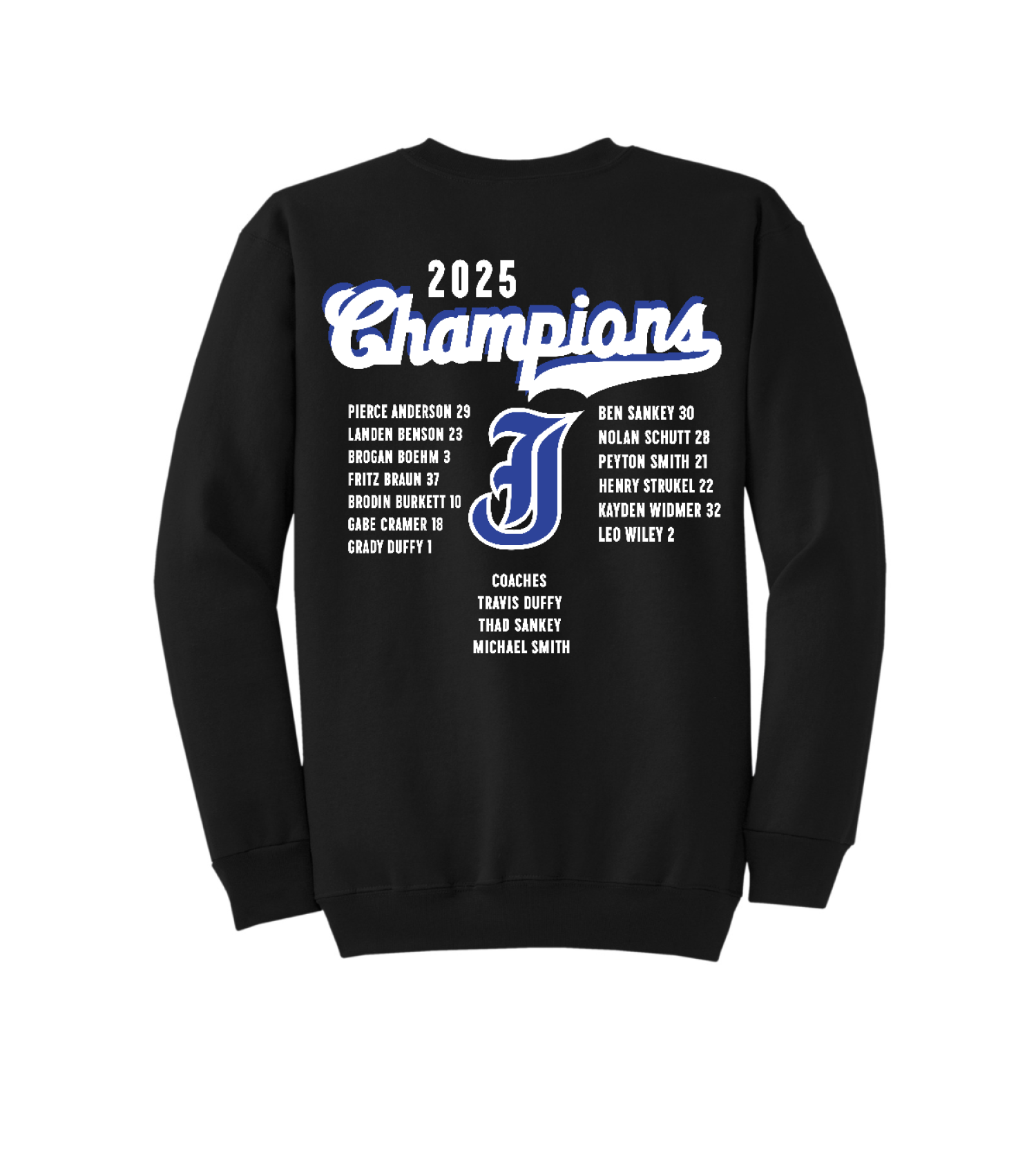 Back Design - Jet Black