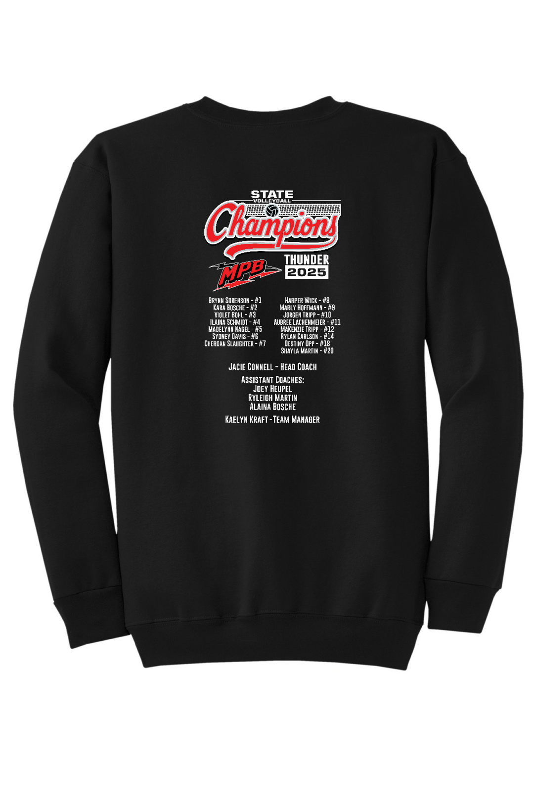 Back Design - Jet Black
