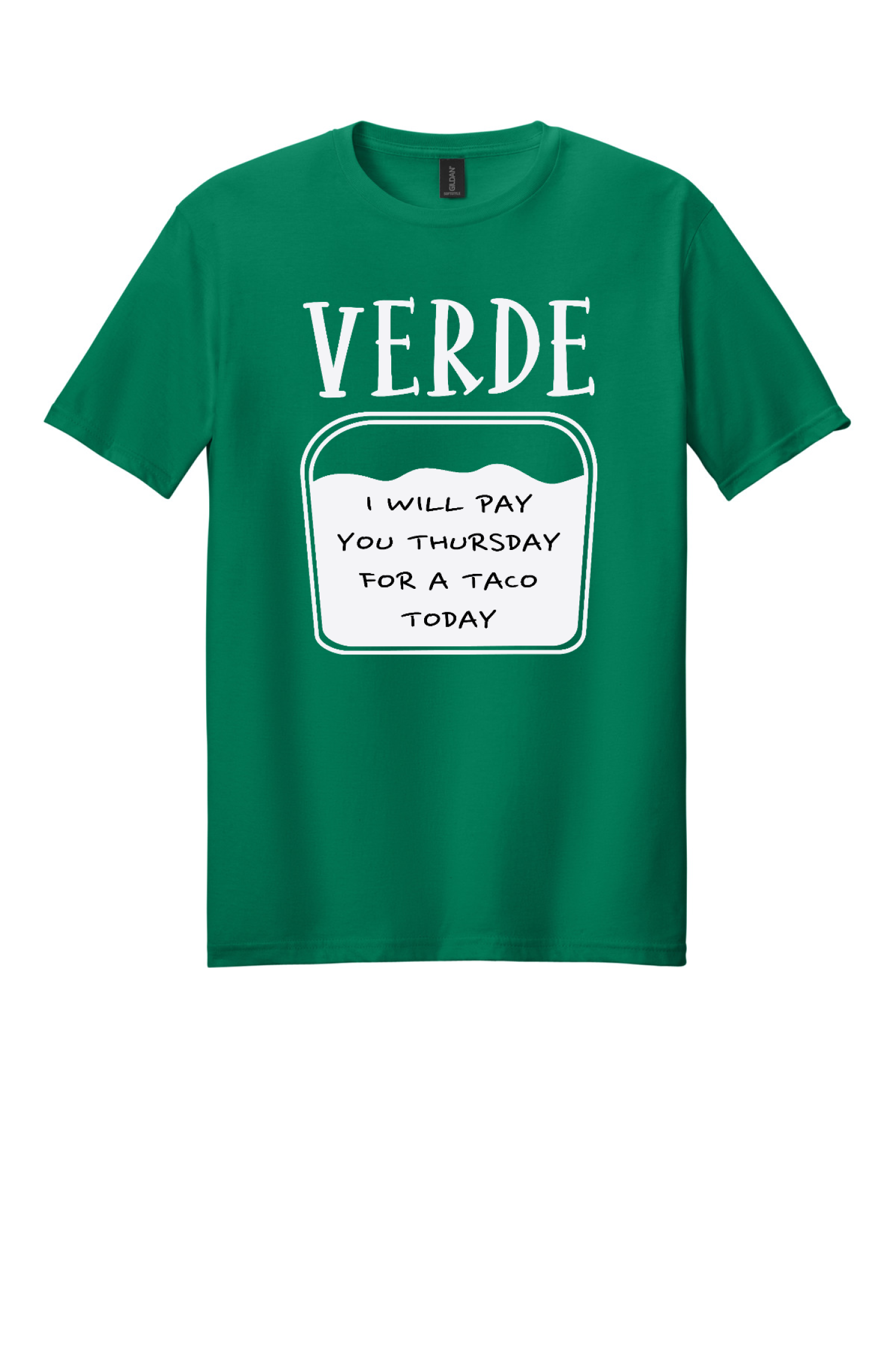 Front Design - Kelly Green