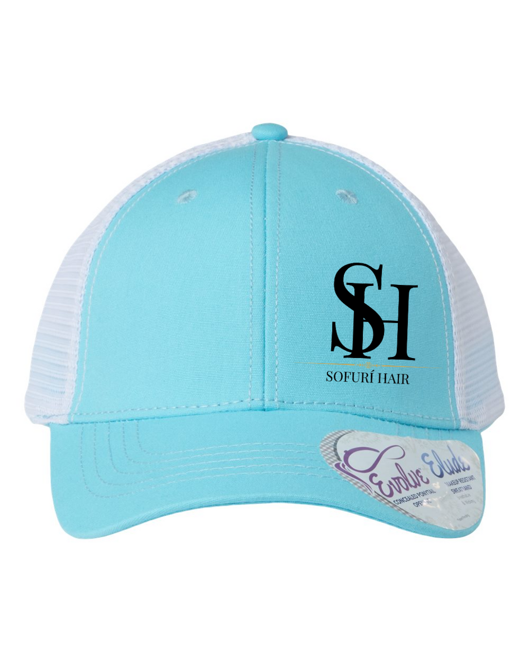 Front Design - Light Blue/ White