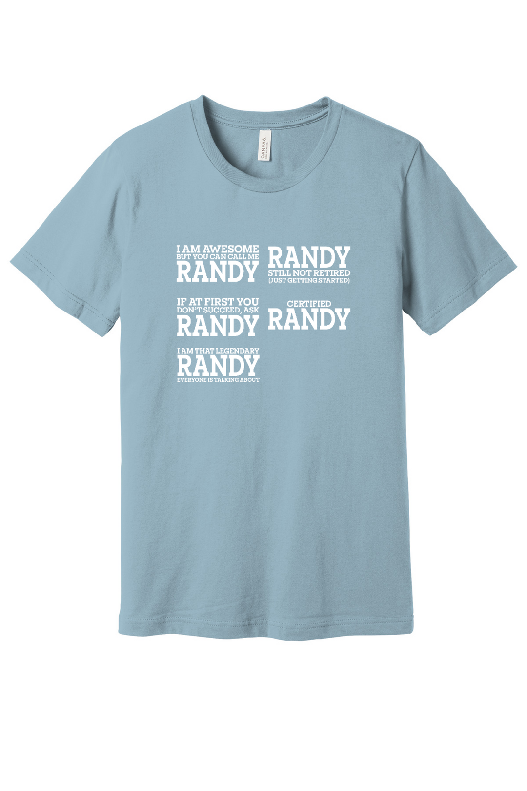 Front Design - Light Blue