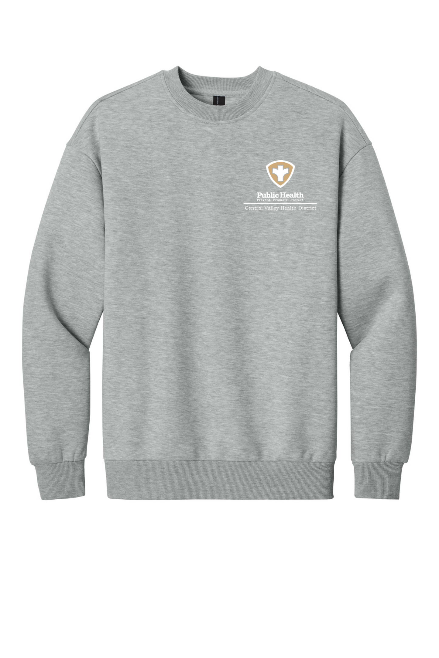 Front Design - Light Heather Grey