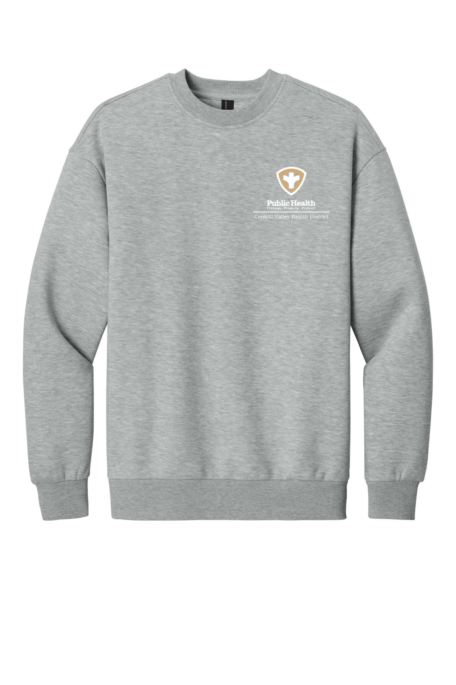Front Design - Light Heather Grey