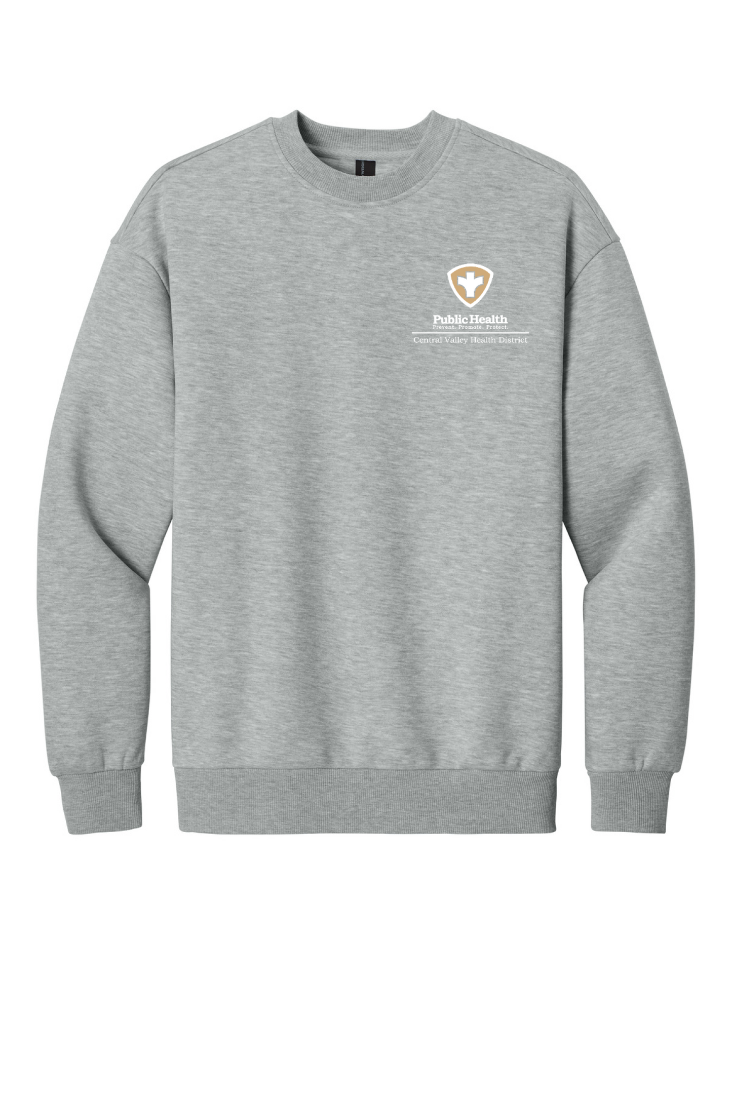 Front Design - Light Heather Grey