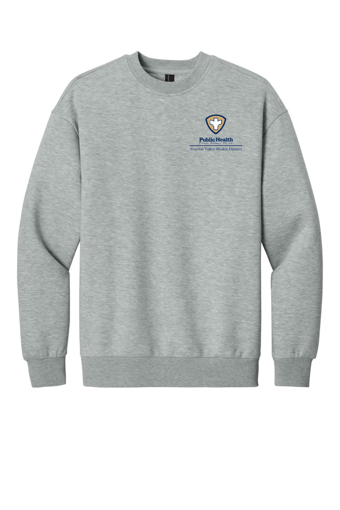 Front Design - Light Heather Grey