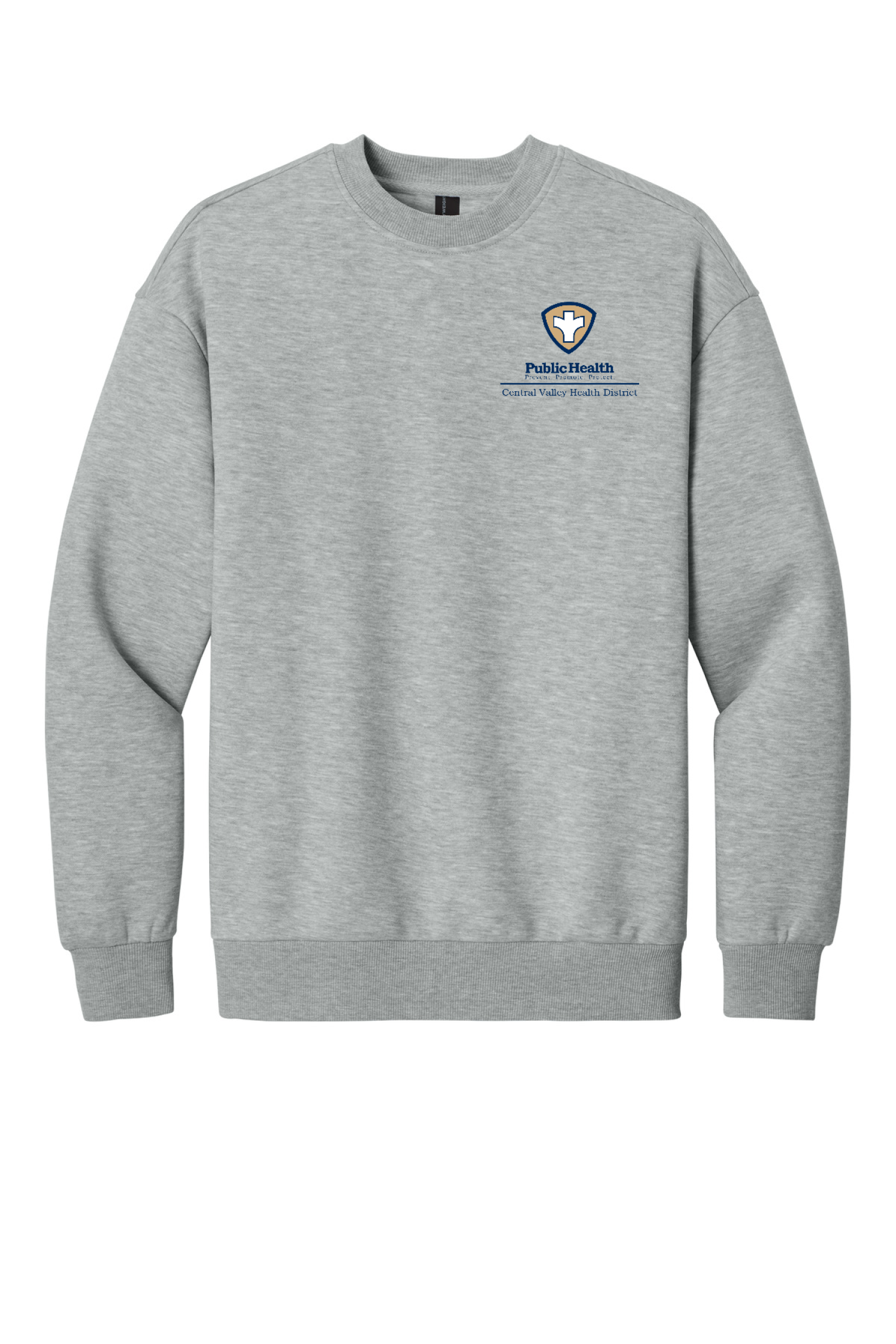 Front Design - Light Heather Grey