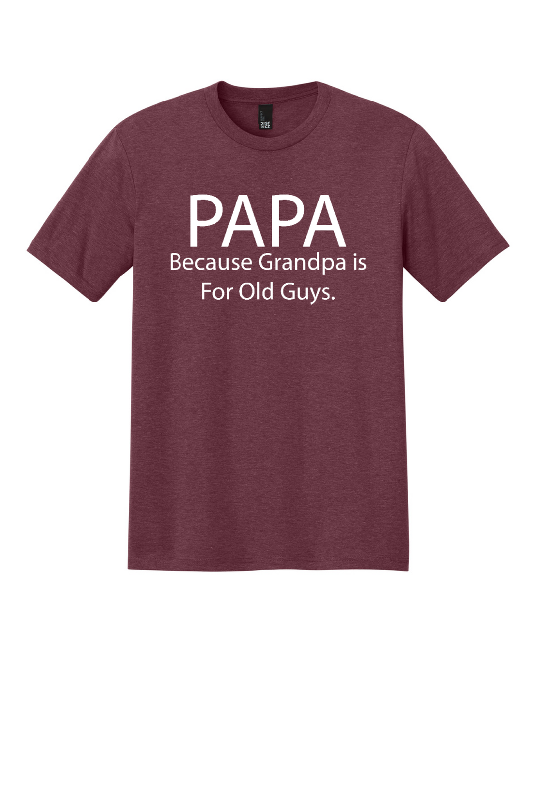 Front Design - Maroon Frost