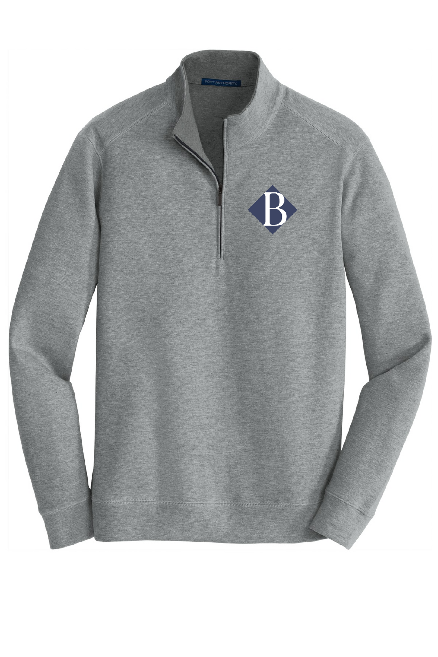Front Design - Medium Heather Grey/ Charcoal Heather